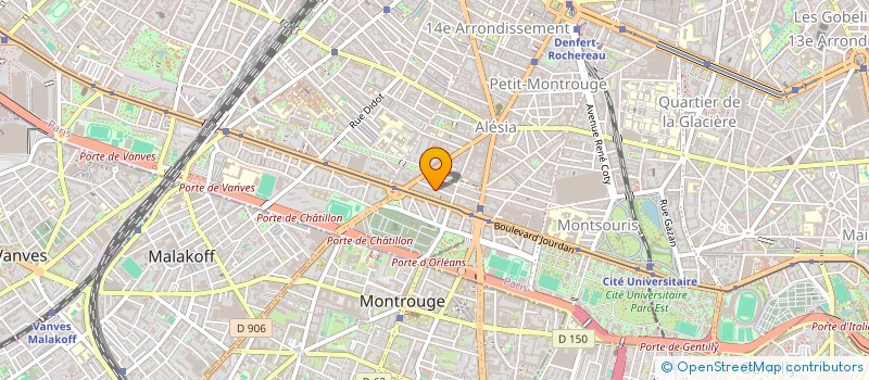 localisation de l'entreprise AESCULAP à PARIS