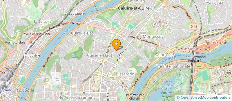 localisation de l'entreprise AESD à CALUIRE-ET-CUIRE