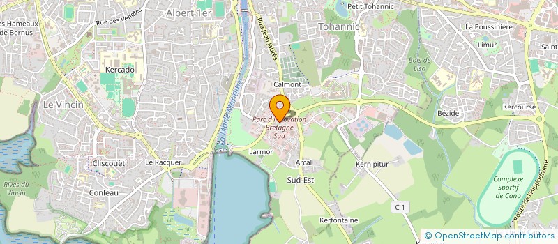 localisation de l'entreprise AESD à VANNES