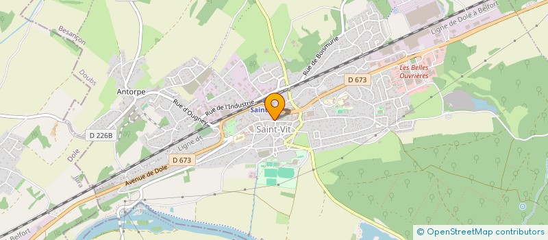 localisation de l'entreprise AESI  SAINT-VIT