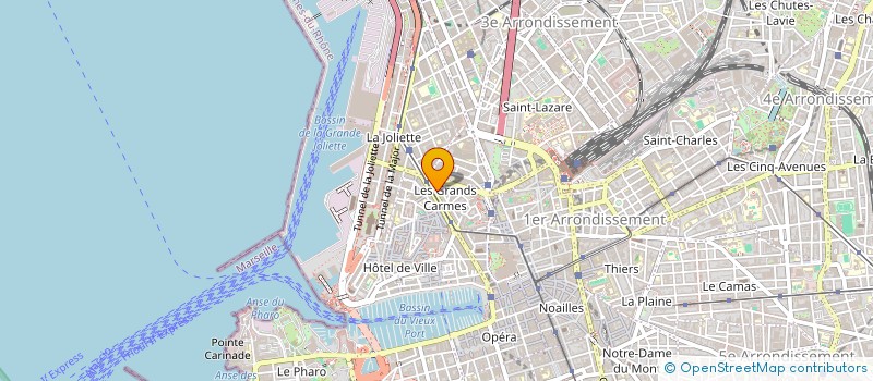 localisation de l'entreprise AESIS ASSURANCES à MARSEILLE