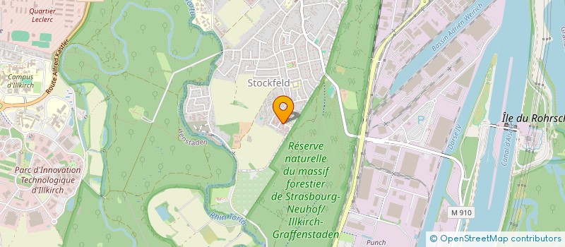 localisation de l'entreprise AESLOC TERRASSEMENT à STRASBOURG
