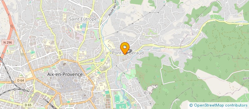 localisation de l'entreprise AESN COIFFURE à AIX-EN-PROVENCE
