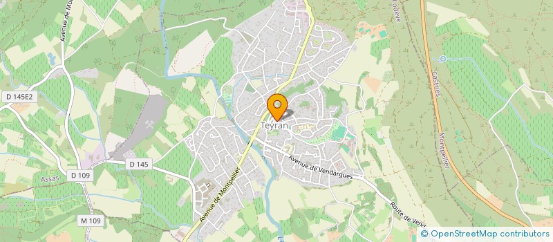 localisation de l'entreprise AESO 3  TEYRAN