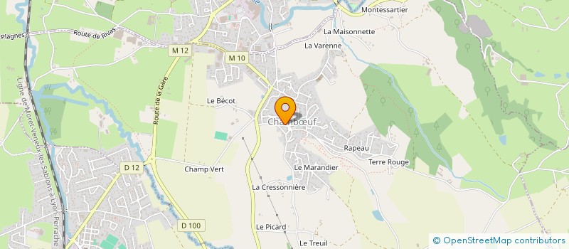 localisation de l'entreprise AESS  CHAMBUF