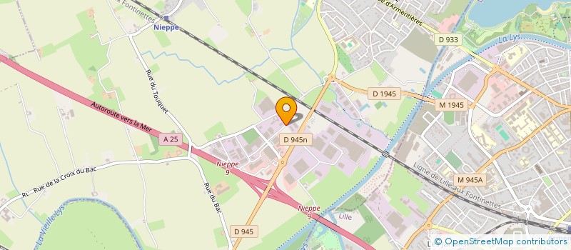 localisation de l'entreprise AESSEAL à NIEPPE