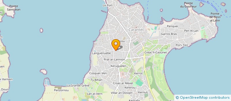 localisation de l'entreprise AESTEN  CARANTEC