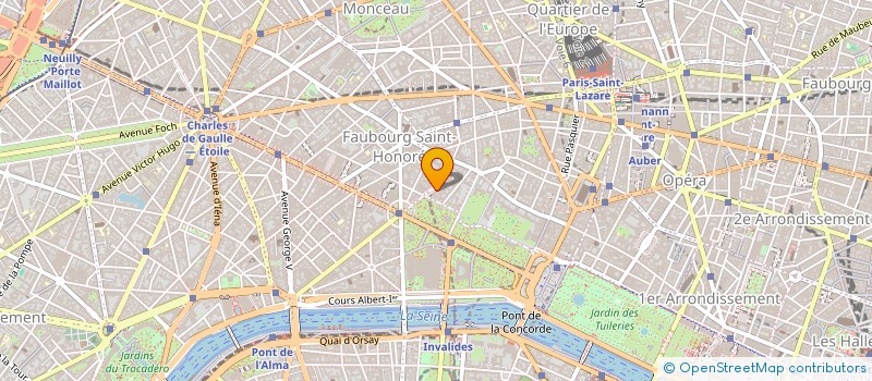 localisation de l'entreprise AESTHE BATIGNOLLES  PARIS