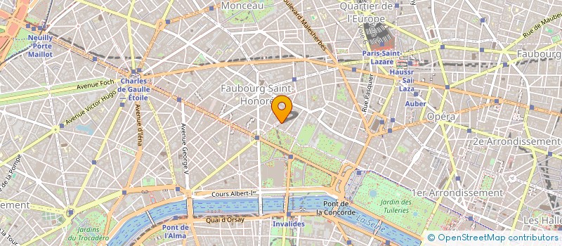 localisation de l'entreprise AESTHE MESSINE  PARIS