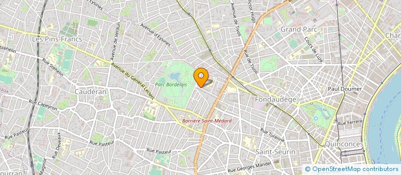 localisation de l'entreprise AESTHEMEDICA  BORDEAUX