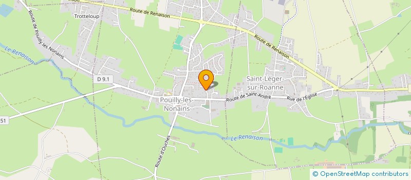 localisation de l'entreprise AESTHETIC EXPERT ACADEMY  POUILLY-LES-NONAINS