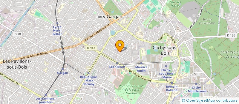 localisation de l'entreprise AESTHETIC HAIRS AND SKIN à LIVRY-GARGAN