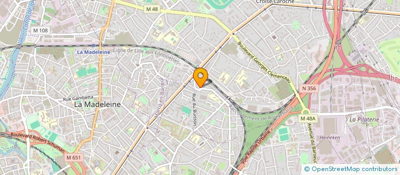 localisation de l'entreprise AESTHETIC HOME à MARCQ-EN-BARŒUL