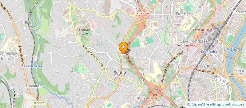 localisation de l'entreprise AESTHETIC MODELINE EN ABREGE AE MODELINE  ECULLY