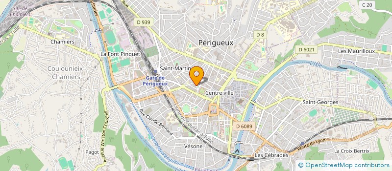 localisation de l'entreprise AESTIMO à PERIGUEUX