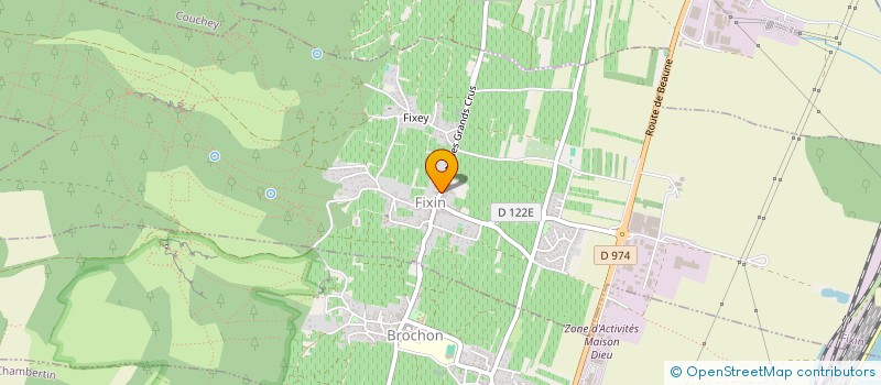 localisation de l'entreprise AESTUS à MOREY-SAINT-DENIS