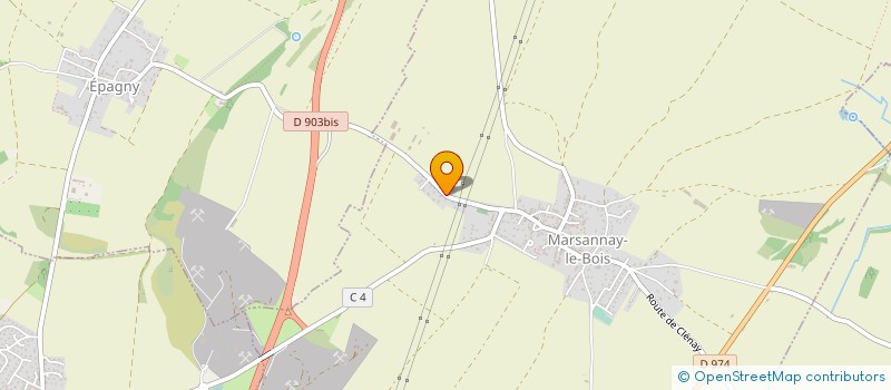 localisation de l'entreprise AET AVIATION à MARSANNAY-LE-BOIS