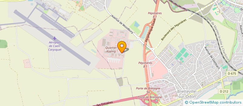 localisation de l'entreprise AET IMMO  BRETTEVILLE-SUR-ODON