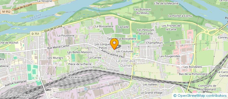 localisation de l'entreprise AETC IMMOBILIER  LA VILLE-AUX-DAMES