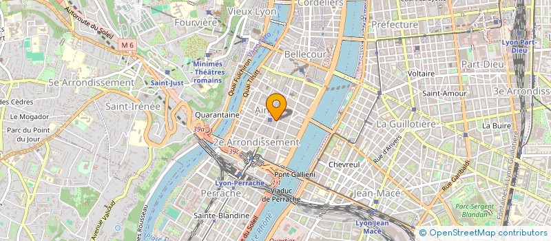 localisation de l'entreprise AETEC à LYON