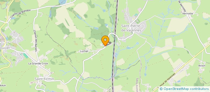 localisation de l'entreprise AETEL  SAINT-PIERRE-DE-VARENNES