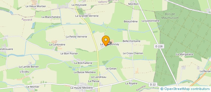 localisation de l'entreprise AETERNA PICTURES  TRANS-SUR-ERDRE