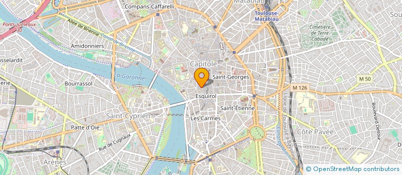 localisation de l'entreprise AETERNO à TOULOUSE