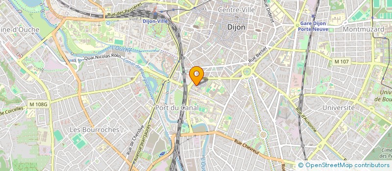 localisation de l'entreprise AETHER LASER à DIJON