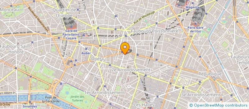localisation de l'entreprise AETHER PARIS à PARIS
