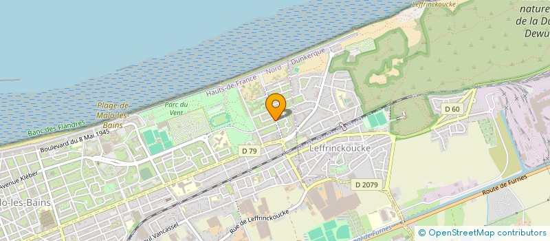 localisation de l'entreprise AETMD à DUNKERQUE