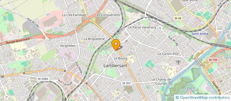 localisation de l'entreprise AETOFOLIAS à LAMBERSART