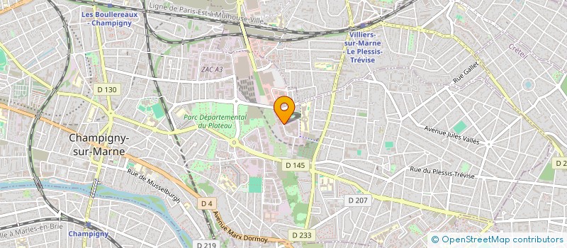 localisation de l'entreprise AETOS SECURITE PRIVEE à CHAMPIGNY-SUR-MARNE