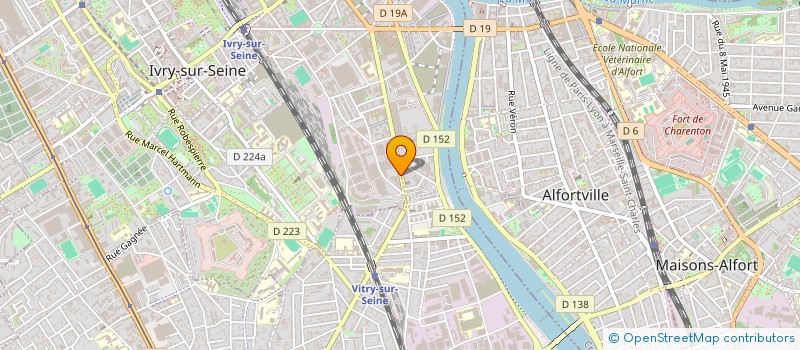 localisation de l'entreprise AETTA à IVRY-SUR-SEINE