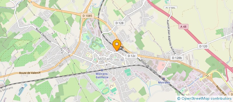 localisation de l'entreprise AEUVIEA  MOIRANS