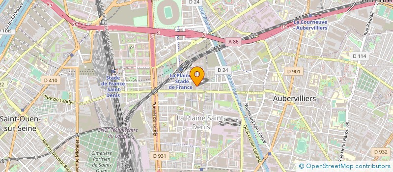localisation de l'entreprise AEVEN HOLDING  SAINT-DENIS
