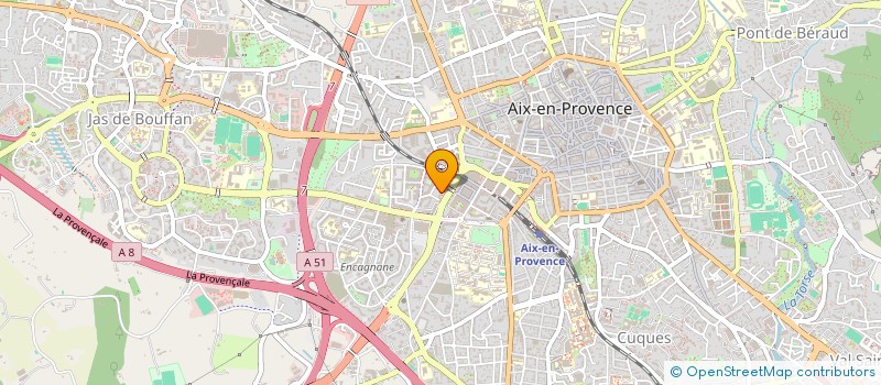 localisation de l'entreprise AEX CONSEIL  AIX-EN-PROVENCE