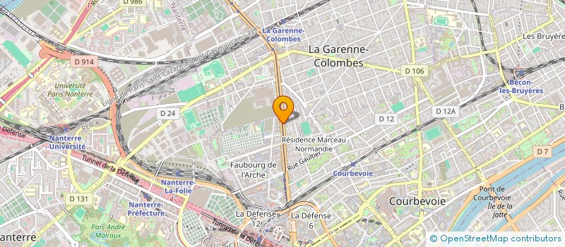 localisation de l'entreprise AEXIS FRANCE SA à COURBEVOIE
