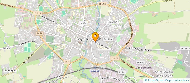localisation de l'entreprise AEXL-GROUP  BAYEUX
