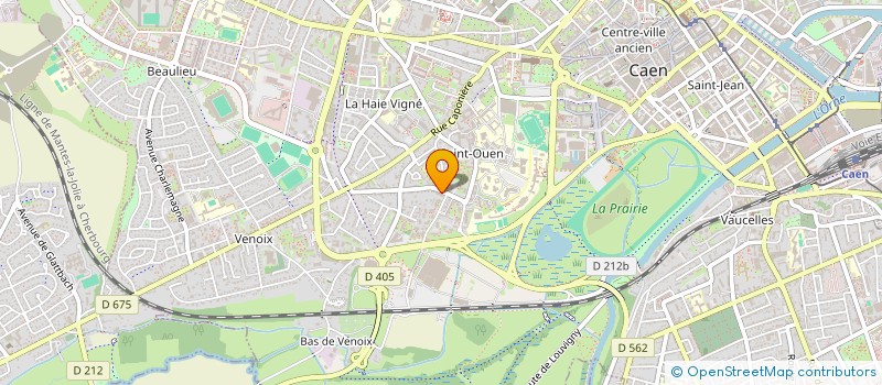 localisation de l'entreprise AEXO AUDIT à CAEN
