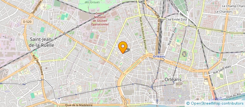 localisation de l'entreprise AEZ à ORLEANS