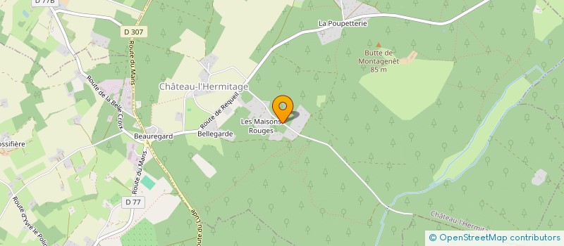 localisation de l'entreprise AEZIHA LINK  CHATEAU-L'HERMITAGE