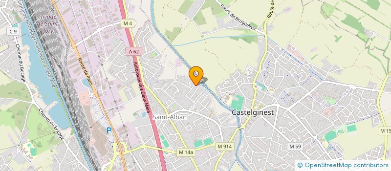 localisation de l'entreprise AF 31 SARL  SAINT-ALBAN