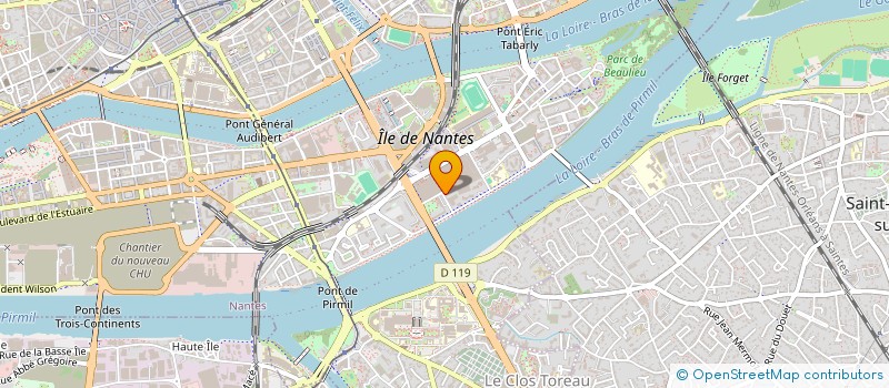 localisation de l'entreprise AF à NANTES