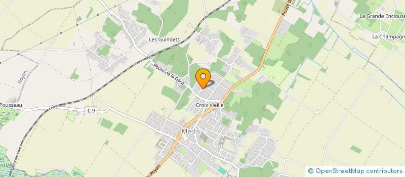 localisation de l'entreprise AF 87 (AMENAGEMENT FONCIER 87)  MEDIS