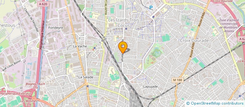 localisation de l'entreprise AF  TOULOUSE