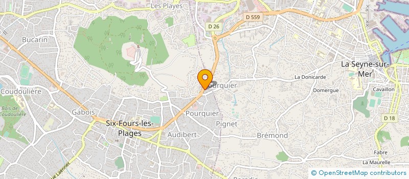 localisation de l'entreprise AF AUTOMATISME à SIX-FOURS-LES-PLAGES