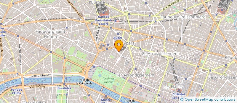 localisation de l'entreprise AF AVOCAT  PARIS