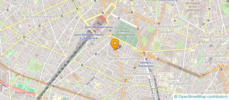 localisation de l'entreprise AF BAILLY DEMENAGEMENT SERVICE à PARIS