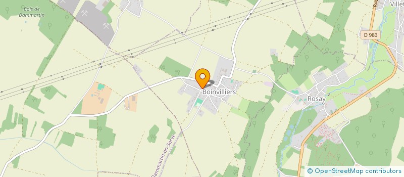 localisation de l'entreprise AF-BAT à BOINVILLIERS