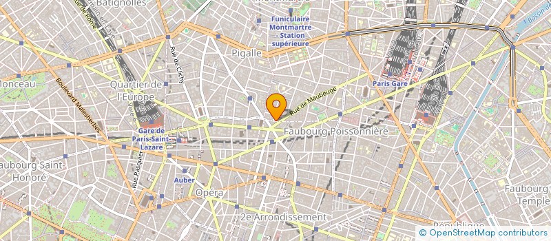 localisation de l'entreprise AF BATIMENT  PARIS